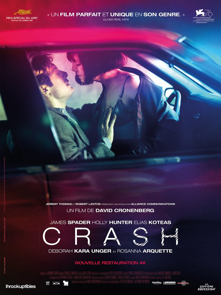 Crash, le film scandaleux de Cronenberg ressort en salle