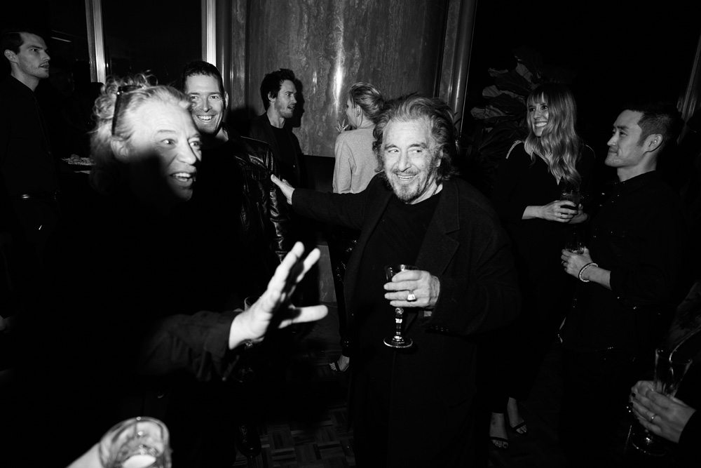 Golden Globes 2020 : Al Pacino et Anthony Vaccarello au cocktail Saint Laurent