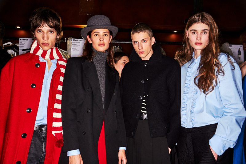 Backstage : AMI fall-winter 2020-2021 collection