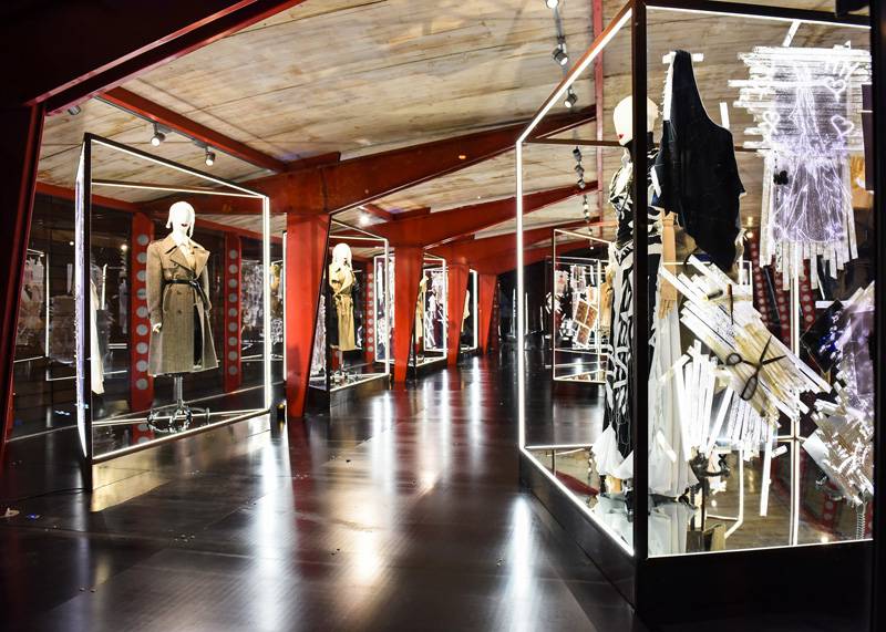 Maison Margiela expose sa collection haute couture chez Maxfield à Los Angeles