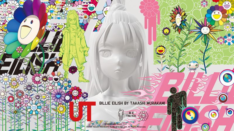 Takashi Murakami invite Billie Eilish sur des tee-shirts pour Uniqlo