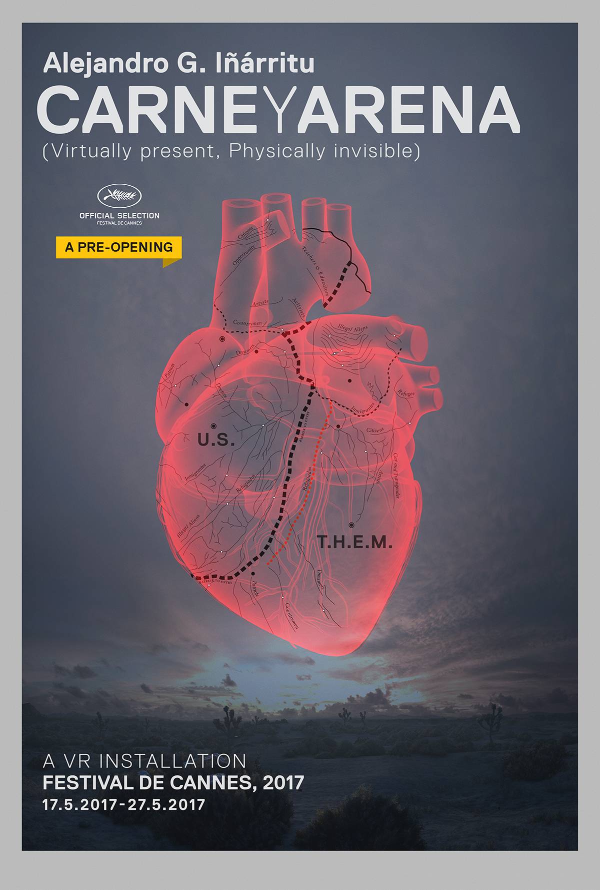 Festival de Cannes : Iñárritu présente un film en réalité virtuelle, “une immersion dans la peau d'un migrant”