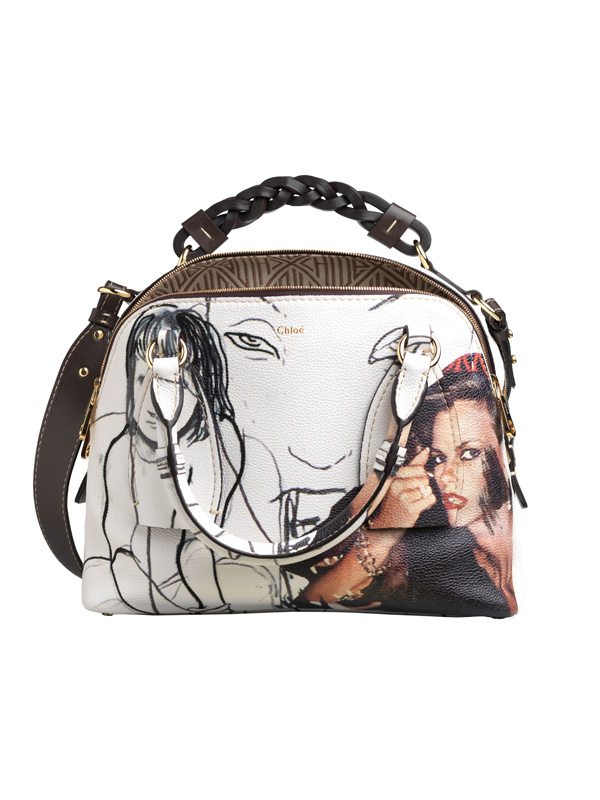 Le sac Daria de Chloé en version mini et arty