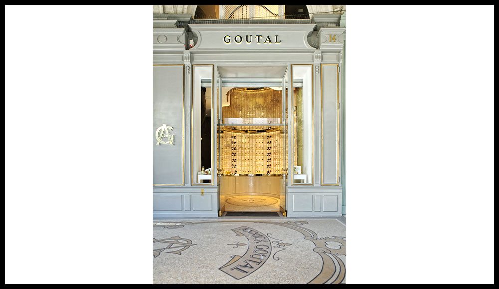 La boutique Goutal, rue de castiglione à Paris, réouvre ses portes