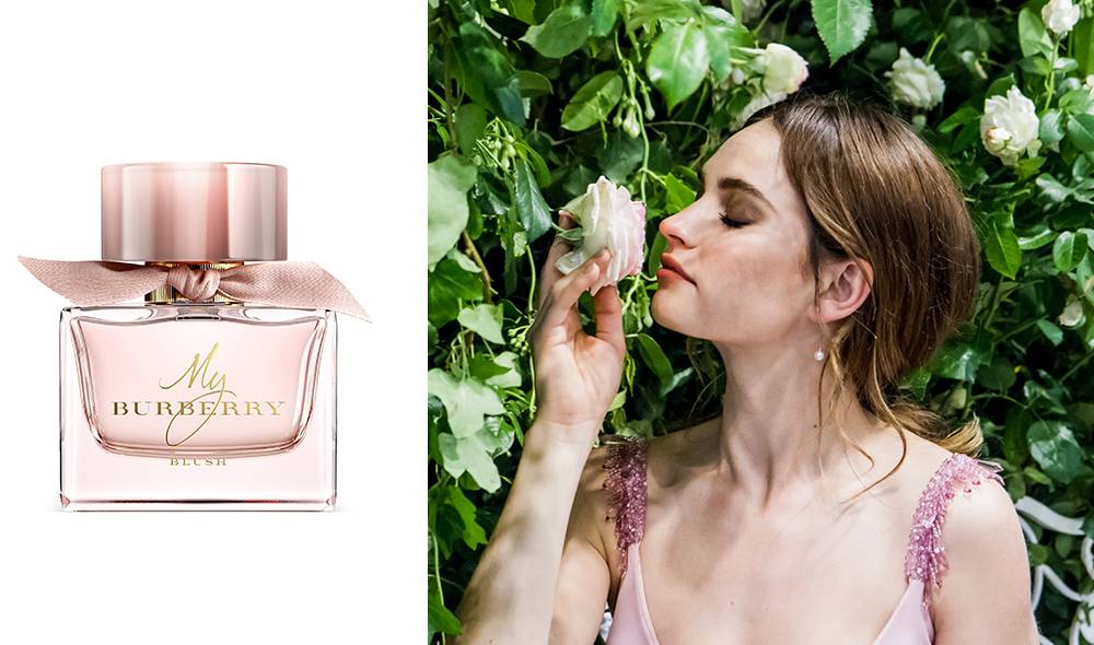 Lily James, nouvelle égérie des parfums My Burberry