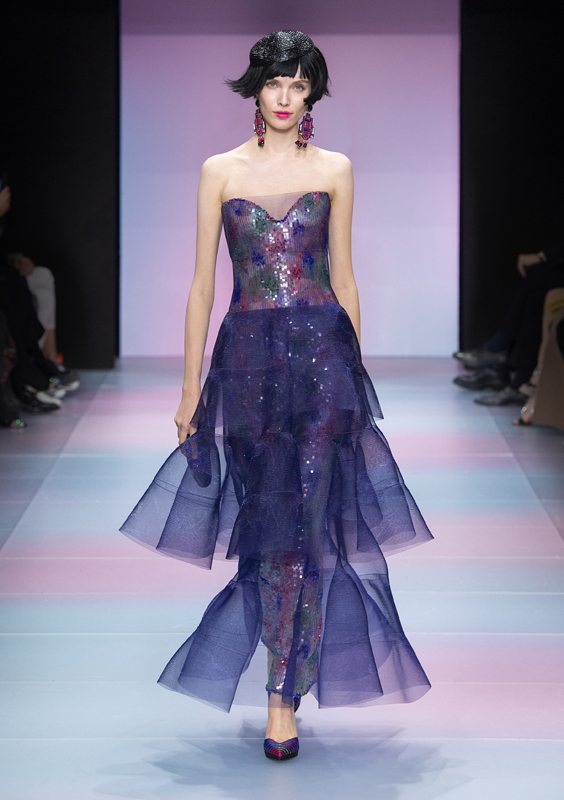 Le défilé Armani Privé haute couture printemps-été 2020