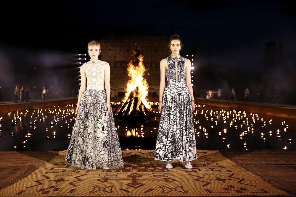 Le défilé Dior croisière 2020 à Marrakech