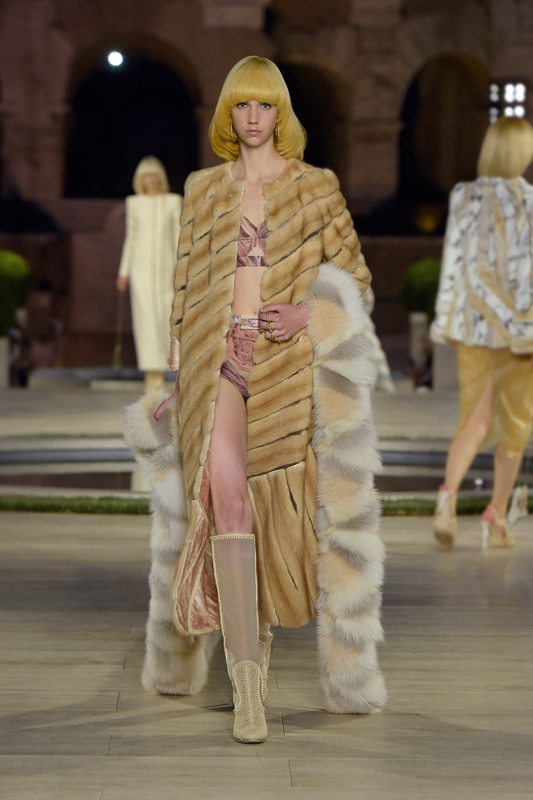 Fendi Couture Fall-Winter 2019-2020 fashion show in Rome