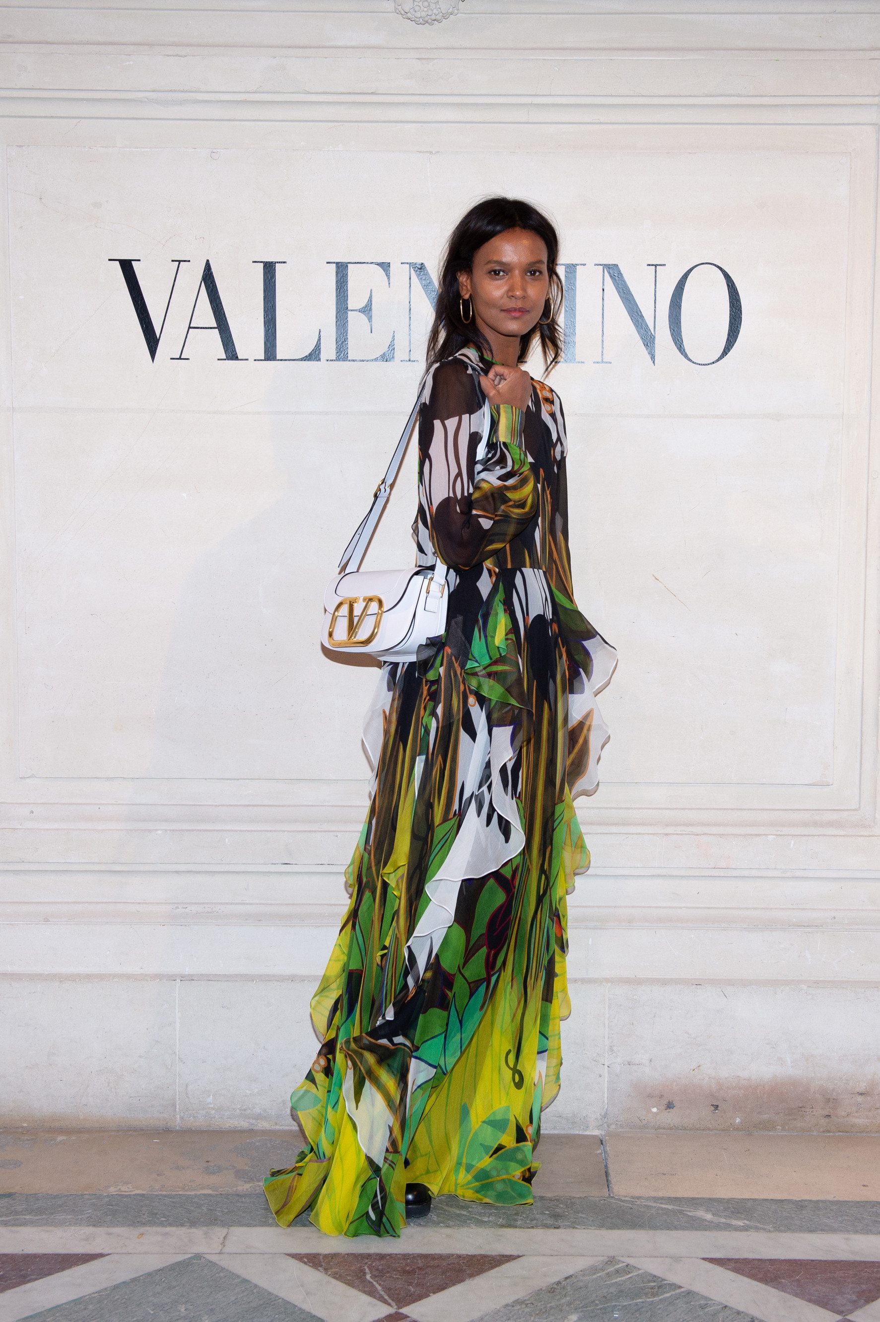 Qui était au premier rang du défilé Valentino haute couture printemps-été 2020?