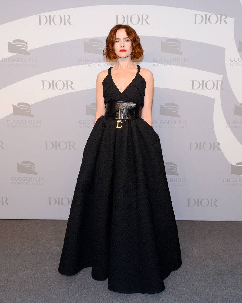 Uma Thurman et Charlize Theron au dîner de gala Dior au Guggenheim