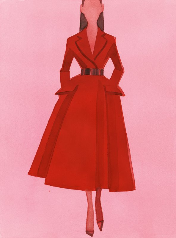 Les dessins à l'élégance subtile de Mats Gustafson pour Dior réunis dans un livre