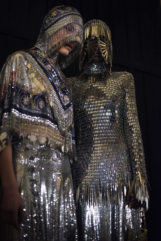 Backstage : Paco Rabanne automne-hiver 2020-2021