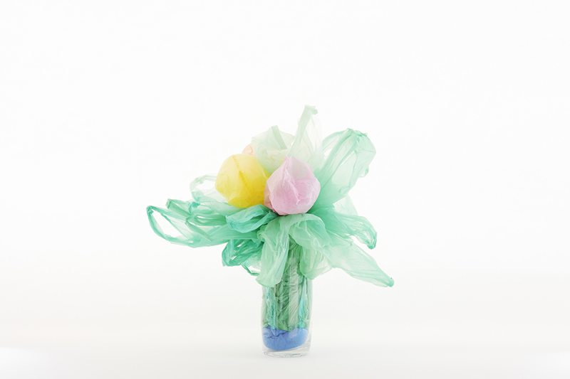 Paul Pouvreau, le photographe qui transforme les sacs plastique en fleurs