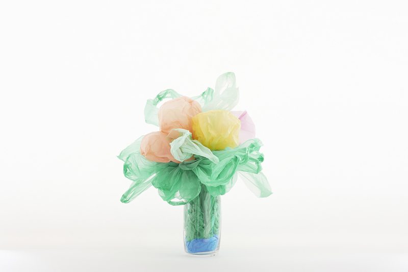Paul Pouvreau, le photographe qui transforme les sacs plastique en fleurs