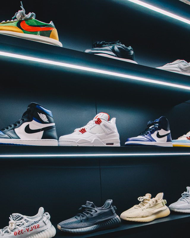 Des sneakers collector s'invitent aux Galeries Lafayette Champs-Élysées