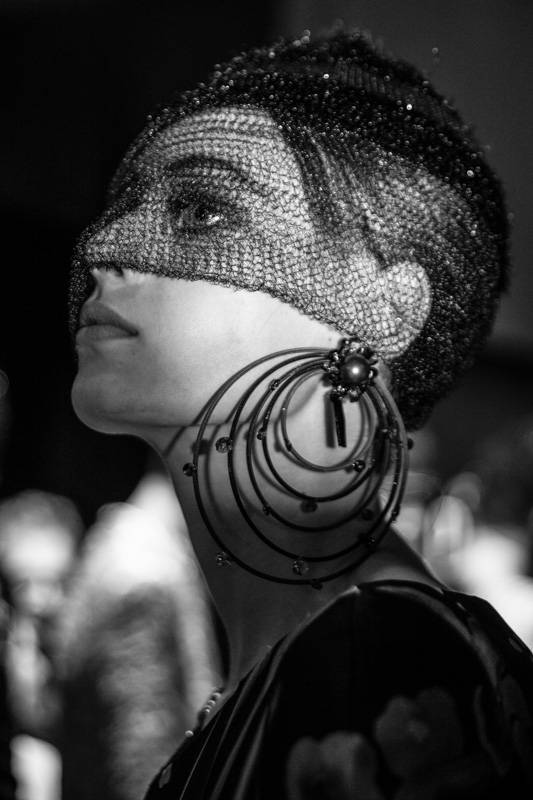 Backstage : le défilé Armani Privé couture automne-hiver 2017-2018 vu par Mehdi Mendas