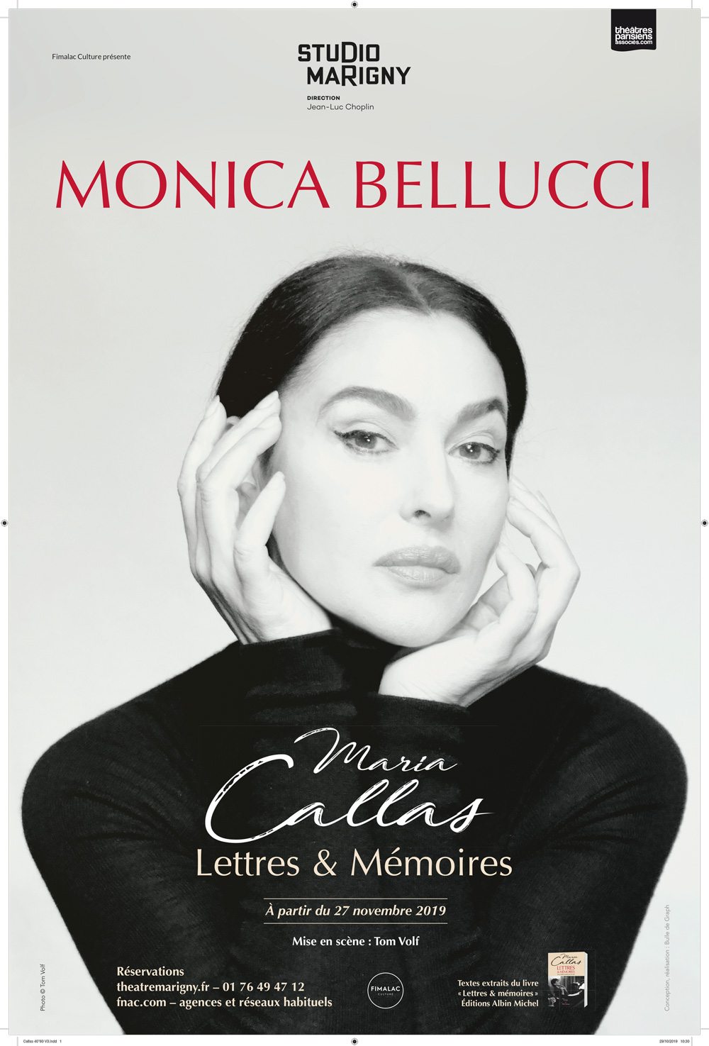Monica Bellucci se métamorphose en Maria Callas