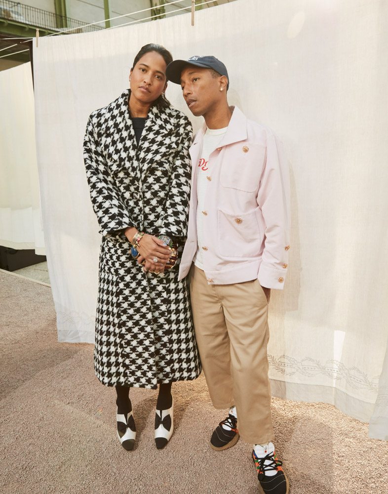 Pharrell Williams et Eva Green au défilé Chanel haute couture printemps-été 2020
