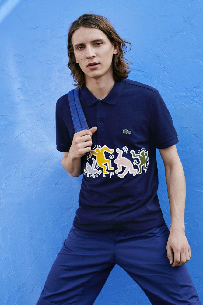 Keith Haring X Lacoste signent une collaboration arty
