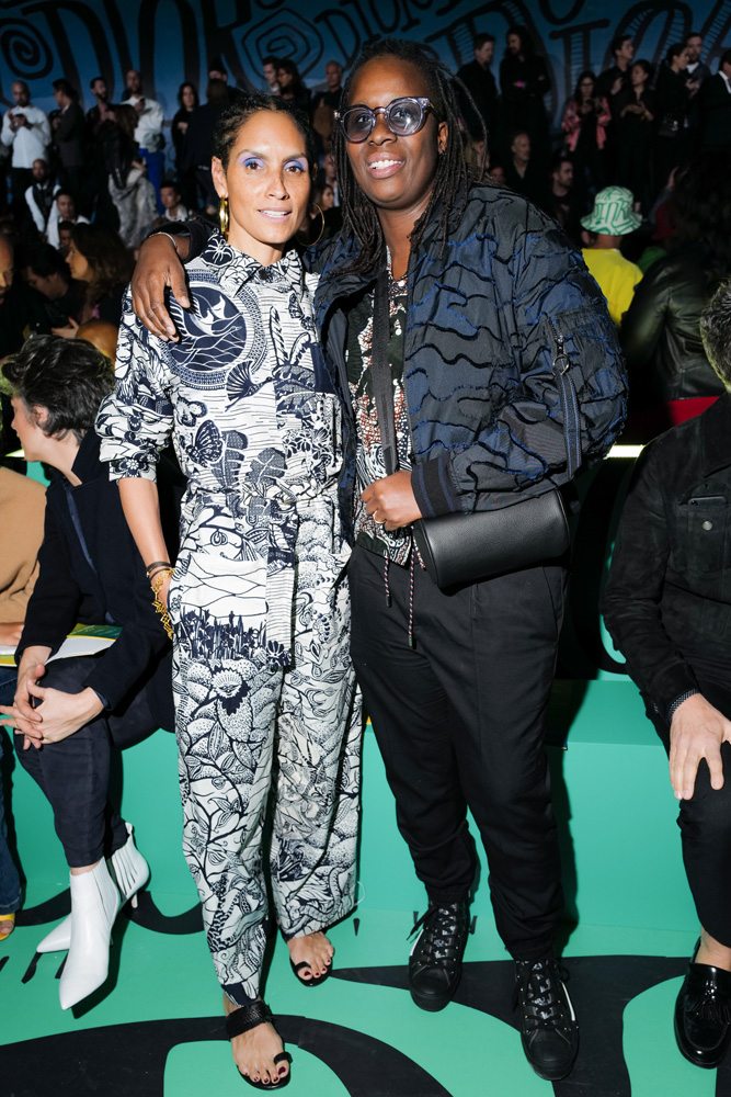 Kim Kardashian et David Beckham au défilé Dior à Miami