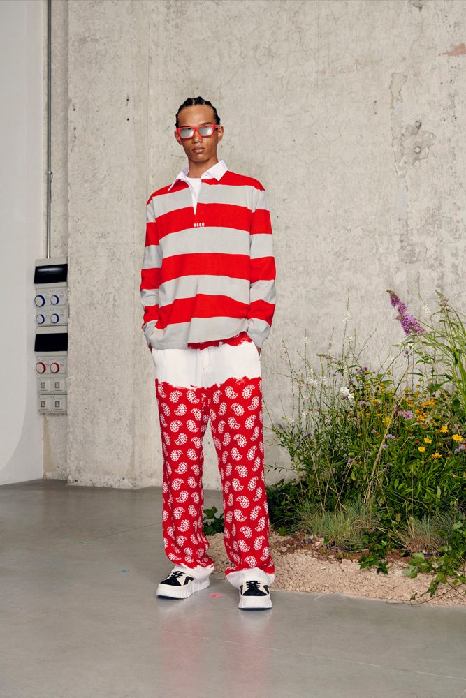 MSGM chooses freedom and simplicity for its two new collections