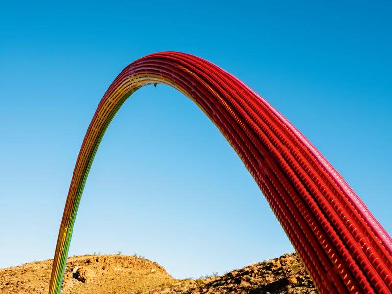 Dans le désert : un best of de l'art contemporain monumental 