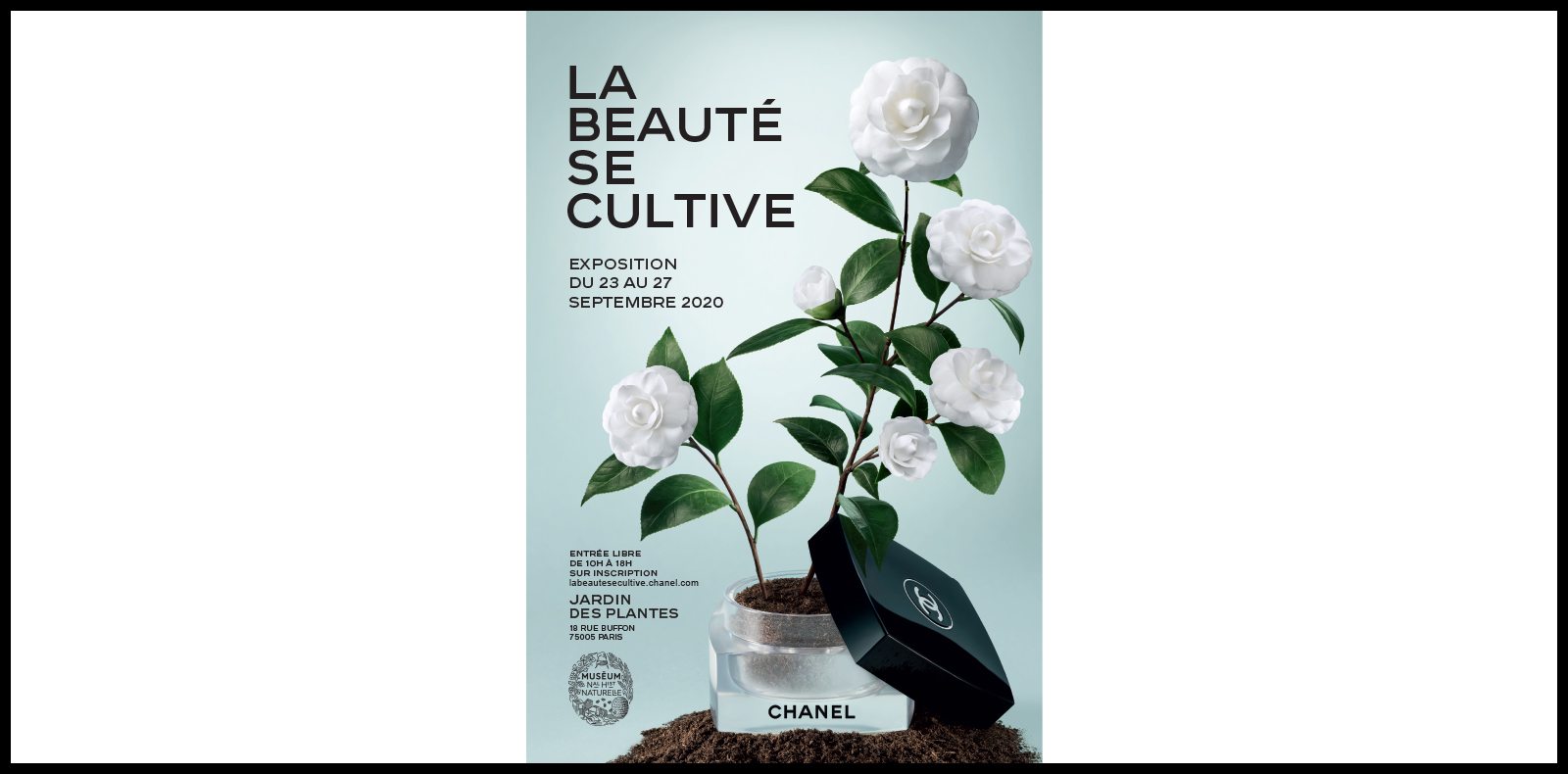 Chanel cultive la Beauté au Jardin des Plantes, à Paris