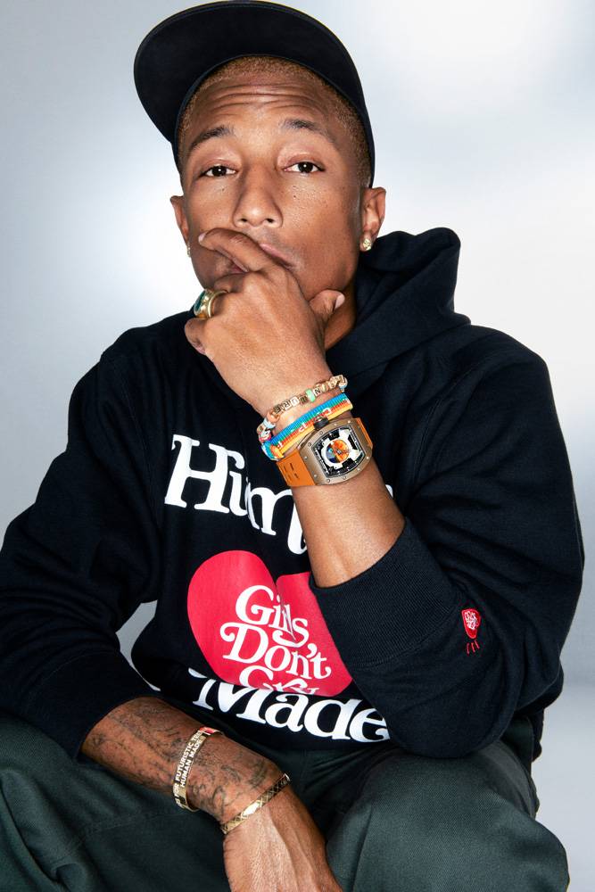 Pharrell Williams donne son nom à une montre Richard Mille