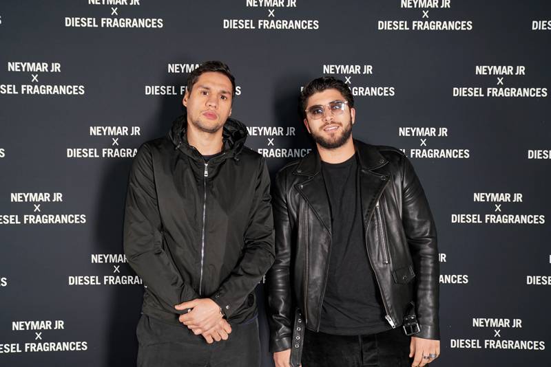 Qui a assisté à la soirée de lancement du parfum de Neymar Jr. pour Diesel?