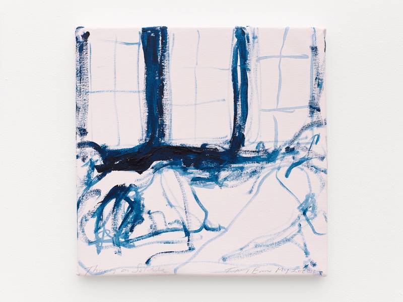Tracey Emin peint la solitude à la galerie White Cube