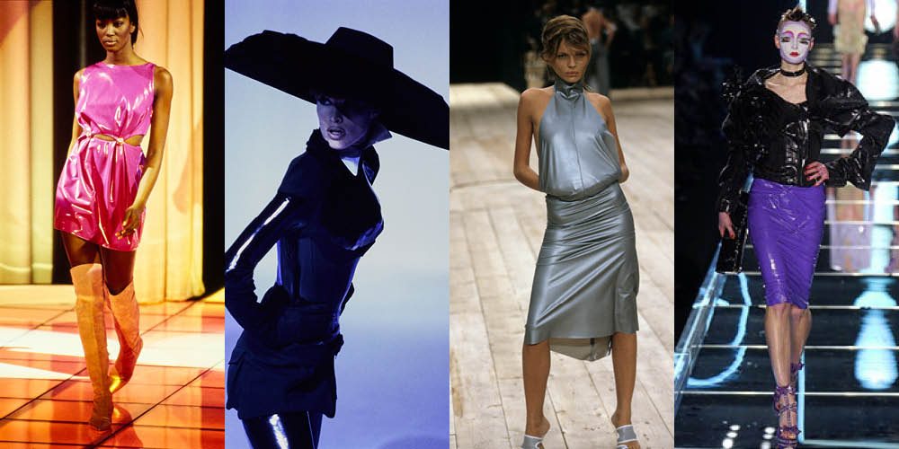 Versace automne-hiver 1994, Mugler haute couture automne-hiver 1995, Alexander McQueen printemps-été 1999, Christian Dior automne-hiver 2003