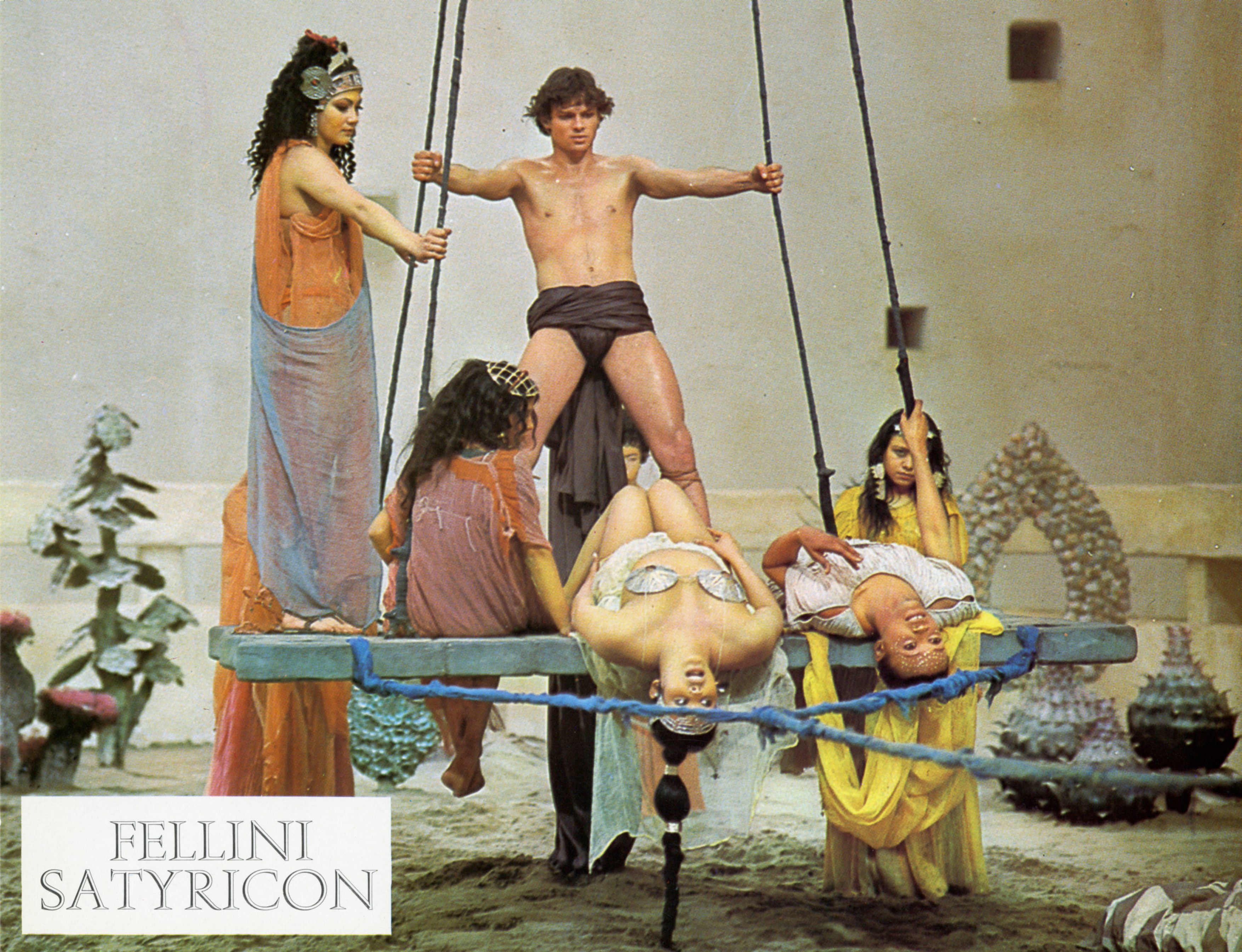 “Satyricon” de Federico Fellini, 1969, @1969 Alberto Grimaldi Productions S.A. All Rights Reserved.