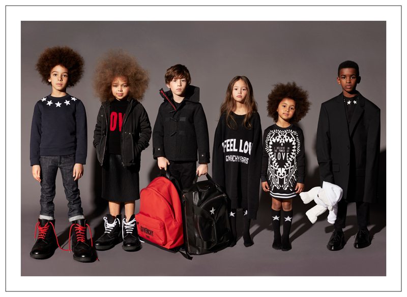 Collection Givenchy kids automne-hiver 2017-2018