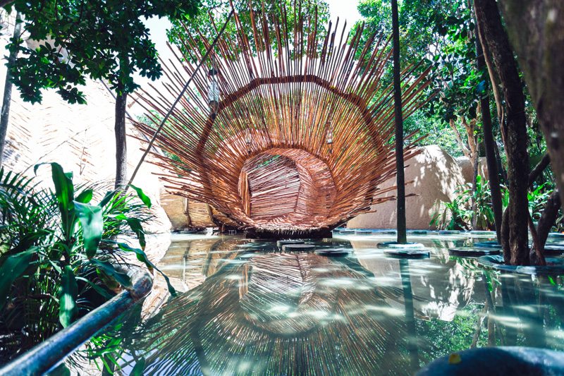 Mexique : voyage artistique en pleine jungle à  l'hôtel Azulik