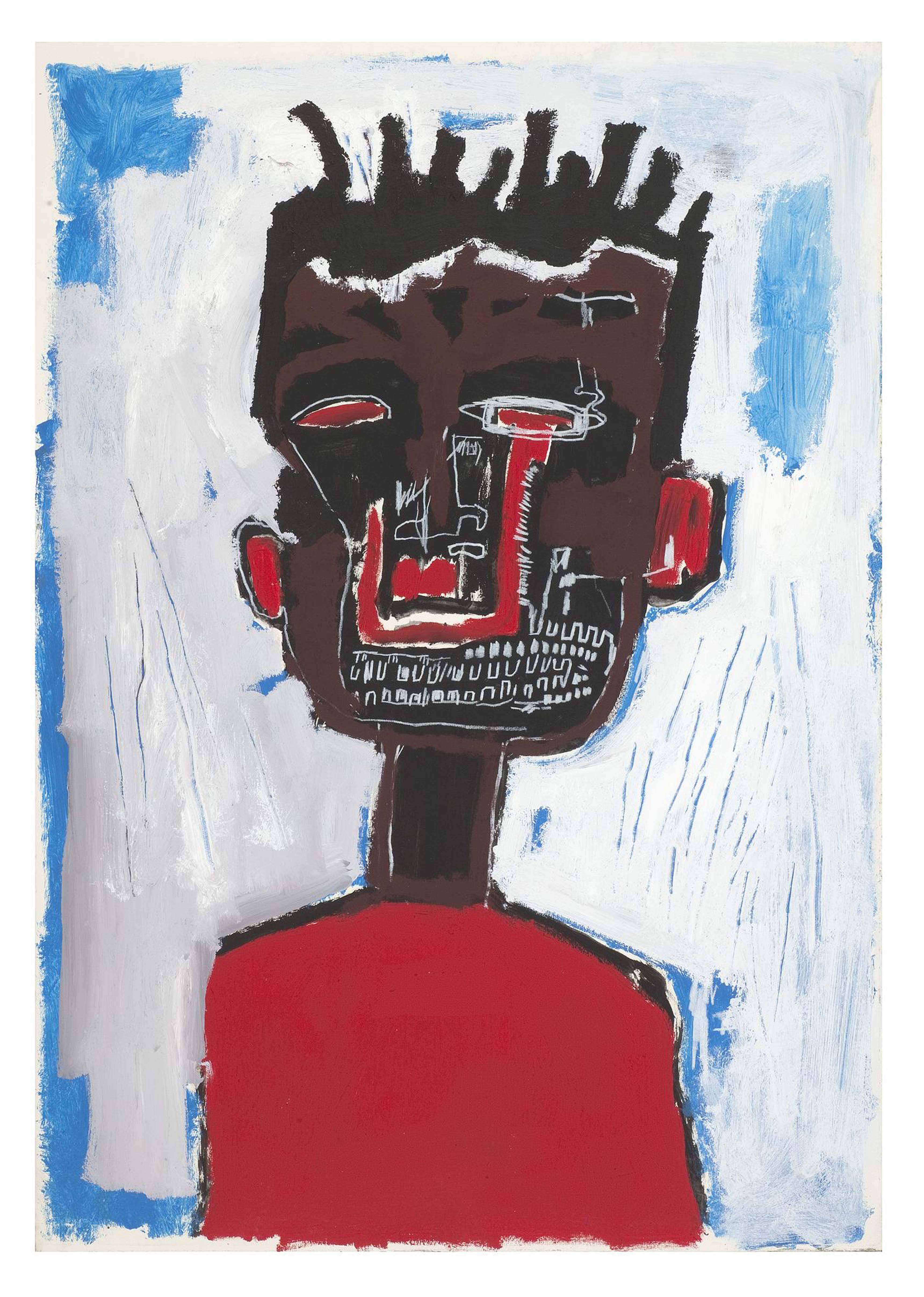 Jean-Michel Basquiat, Self Portrait, 1984, Private collection.