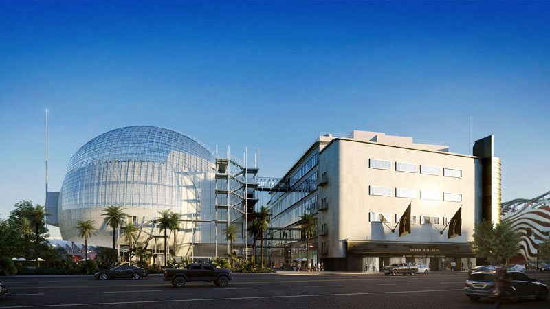 L’Academy Museum of Motion Pictures de Los Angeles, nouveau musée du cinéma imaginé par l’architecte Renzo Piano.