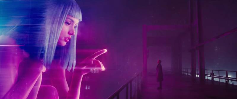 Ana de Armas dans "Blade Runner 2049" de Denis Villeneuve (2017)