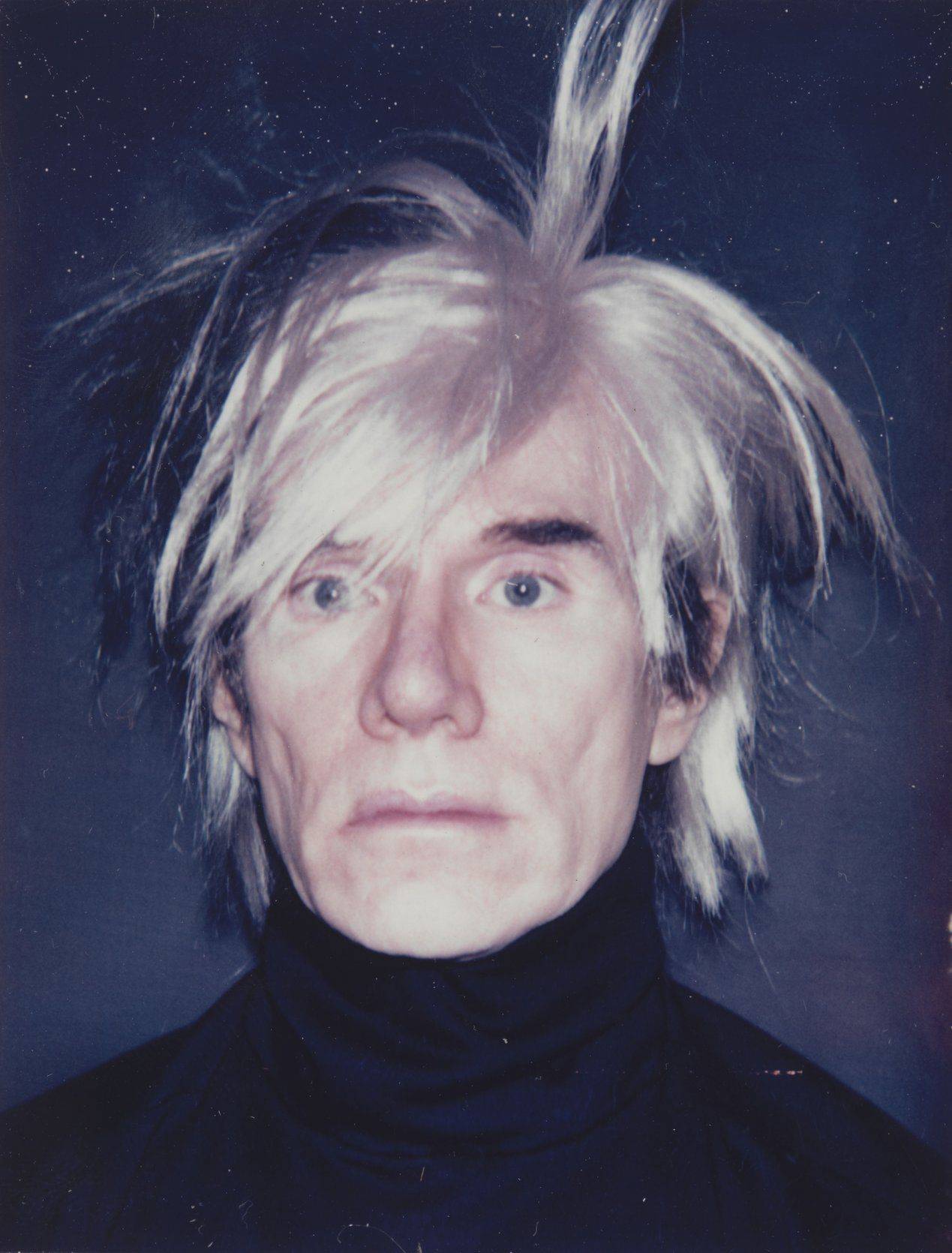 Andy Warhol Self-Portrait with Fright Wig, 1986. © 2019 The Andy Warhol Foundation for the Visual Arts, Inc. / Artists Rights Society (ARS), New York
