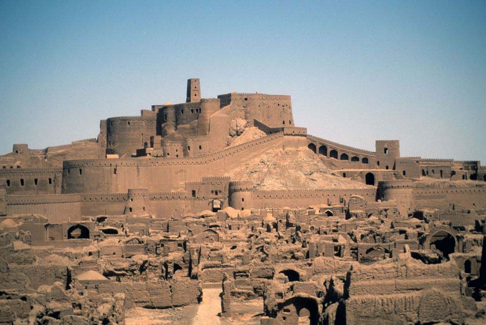 La citadelle de Bam, en Iran.