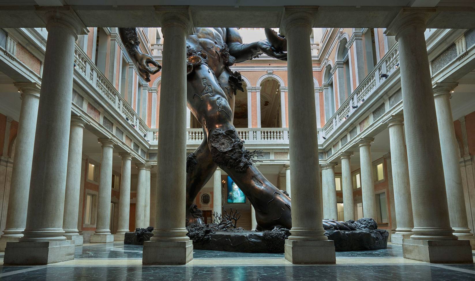 Atrium:
Damien Hirst, Demon with Bowl (Exhibition Enlargement). Photographed by Prudence Cuming
Associates © Damien Hirst and Science Ltd. All rights reserved, DACS/SIAE 2017