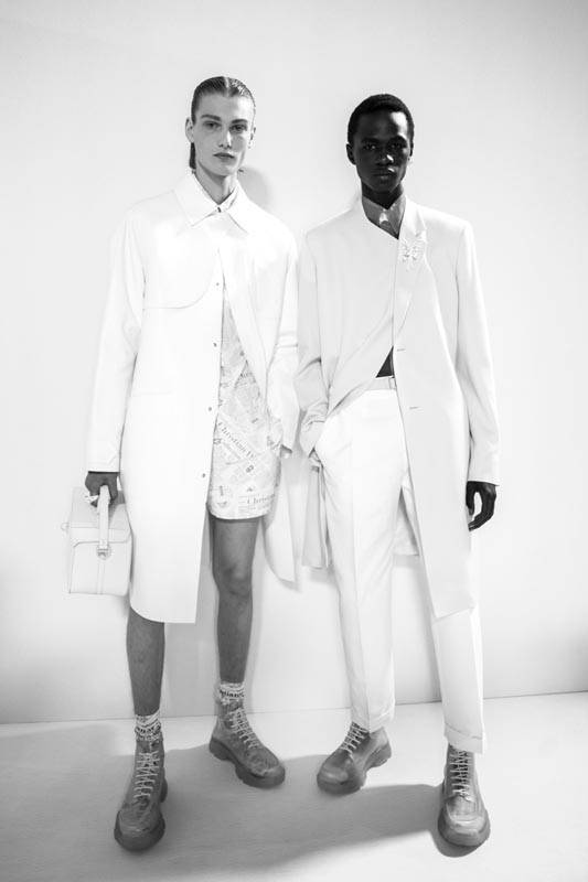 Backstage: Dior Men Spring-Summer 2020 fashion show seen by Mehdi Mendas