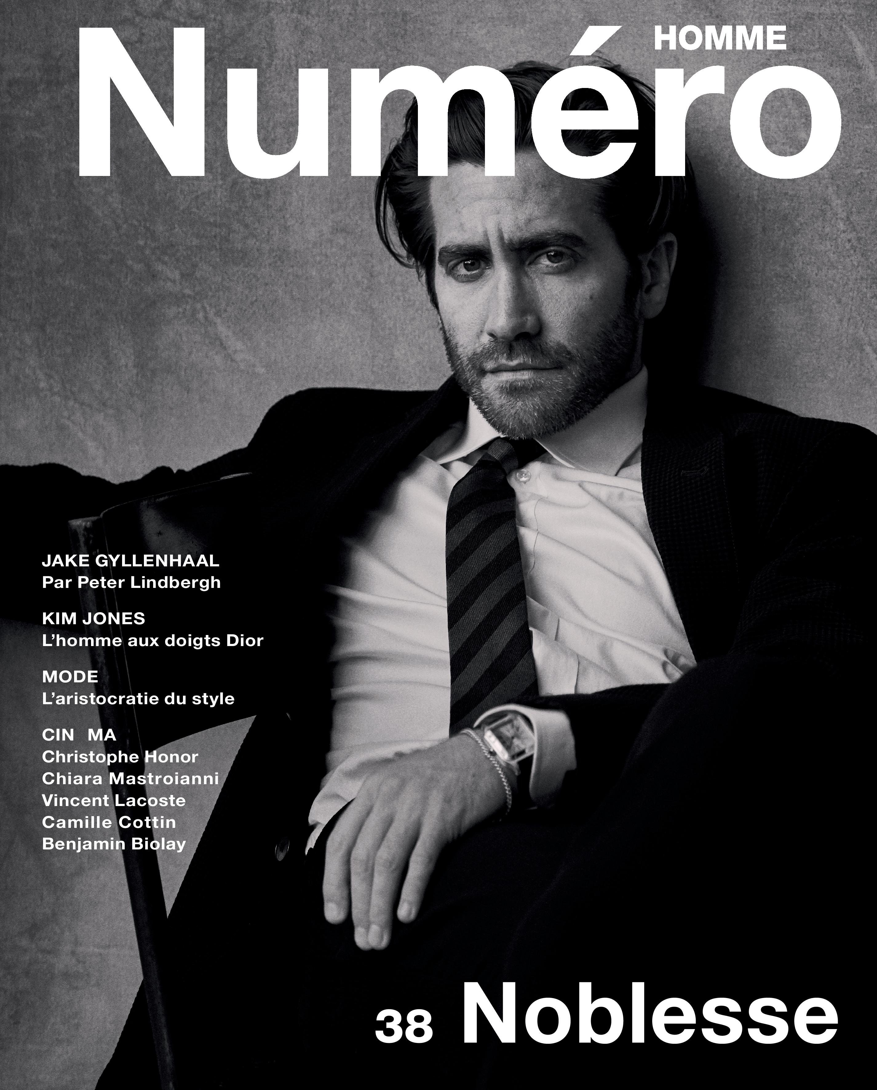 Exclusif : l’acteur Jake Gyllenhaal par Peter Lindbergh en couverture du nouveau Numéro Homme