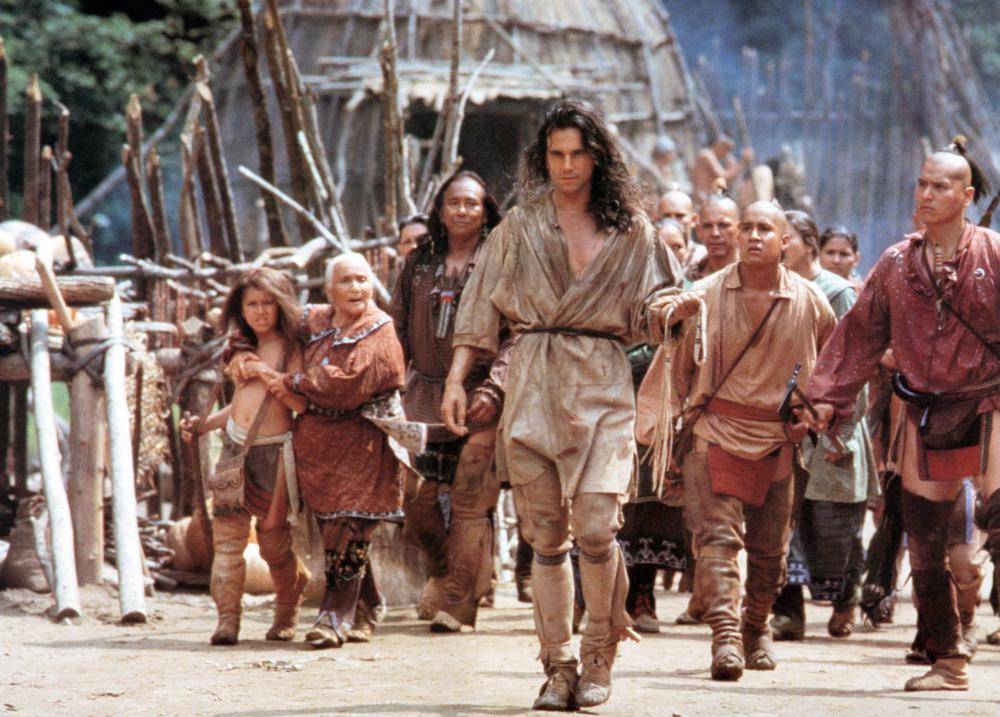 Daniel Day-Lewis in “The Last of the Mohicans” (1992) by Michael Mann.