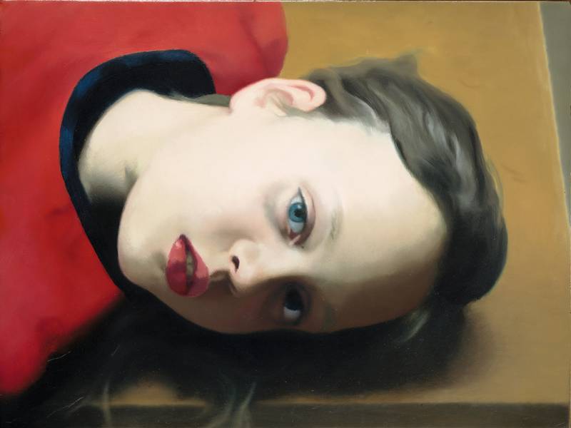 Gerhard Richter, “Betty” (1977). Huile sur bois, 30 × 40 cm. Museum Ludwig (Cologne). Prêt d’une collection privée 2007 © Gerhard Richter 2019.