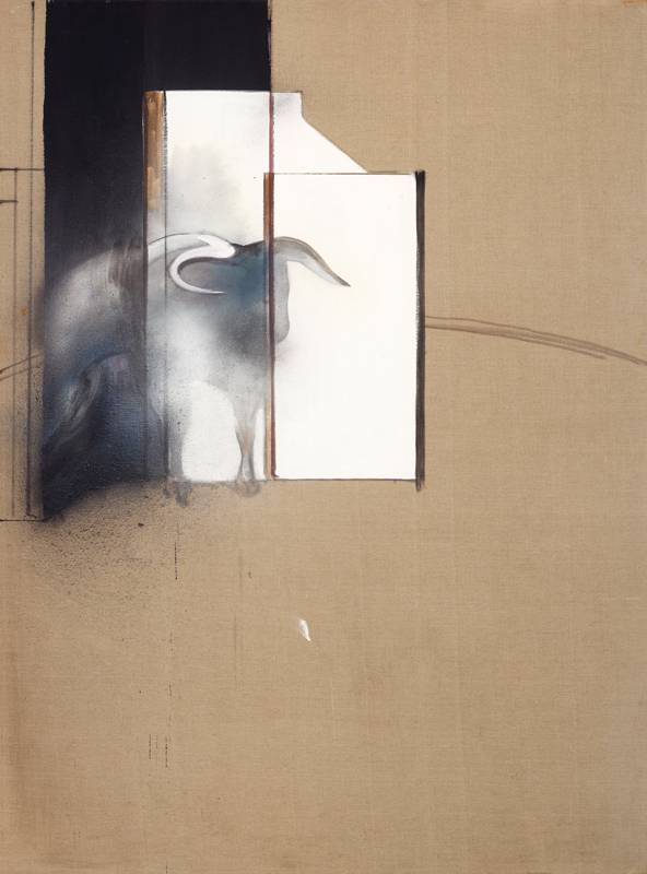 Francis Bacon, “Study of a Bull” (1991) © The Estate of Francis Bacon /All rights reserved /Adagp, Paris and DACS, London 2019 © The Estate of Francis Bacon. All rights reserved. DACS/-Artimage 2019. Photo: Prudence Cuming Associates Ltd