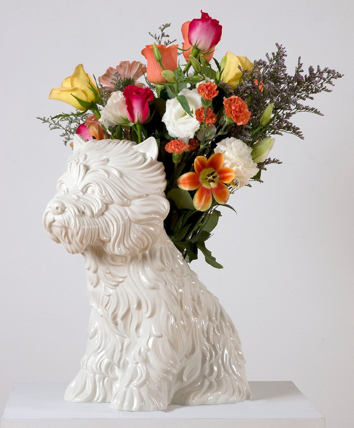 Jeff Koons, vase “Puppy”, 1998