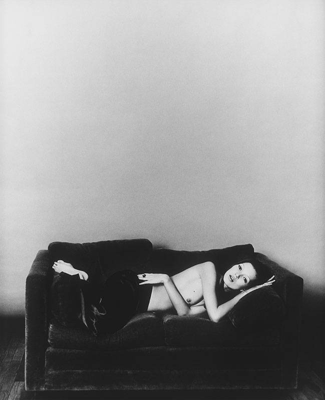 Kate Moss à New York en 1991 par Michel Haddi.