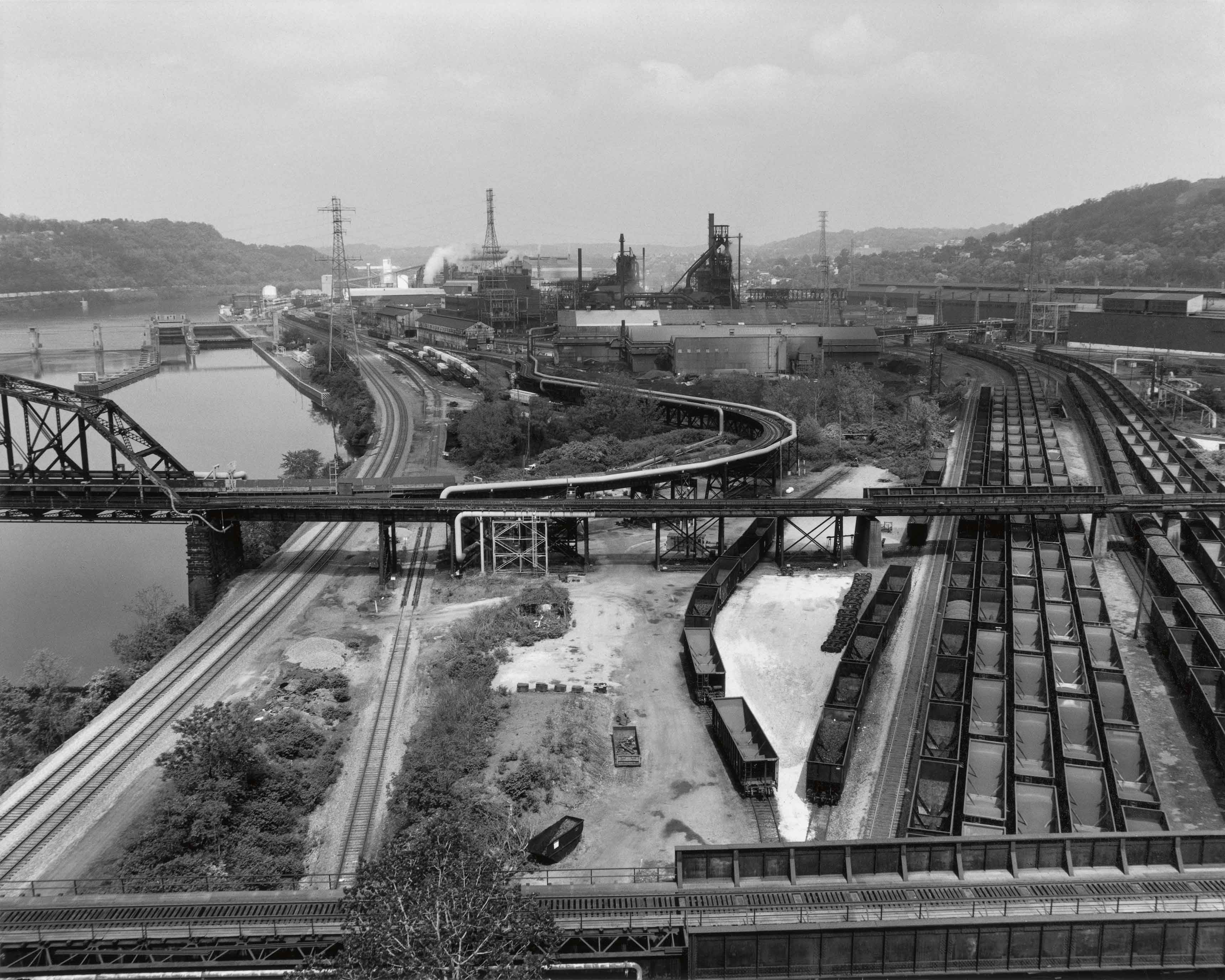 U.S.S Edgar Thompson Steel Works & MononGahela River (2013). LaToya Ruby Frazier.