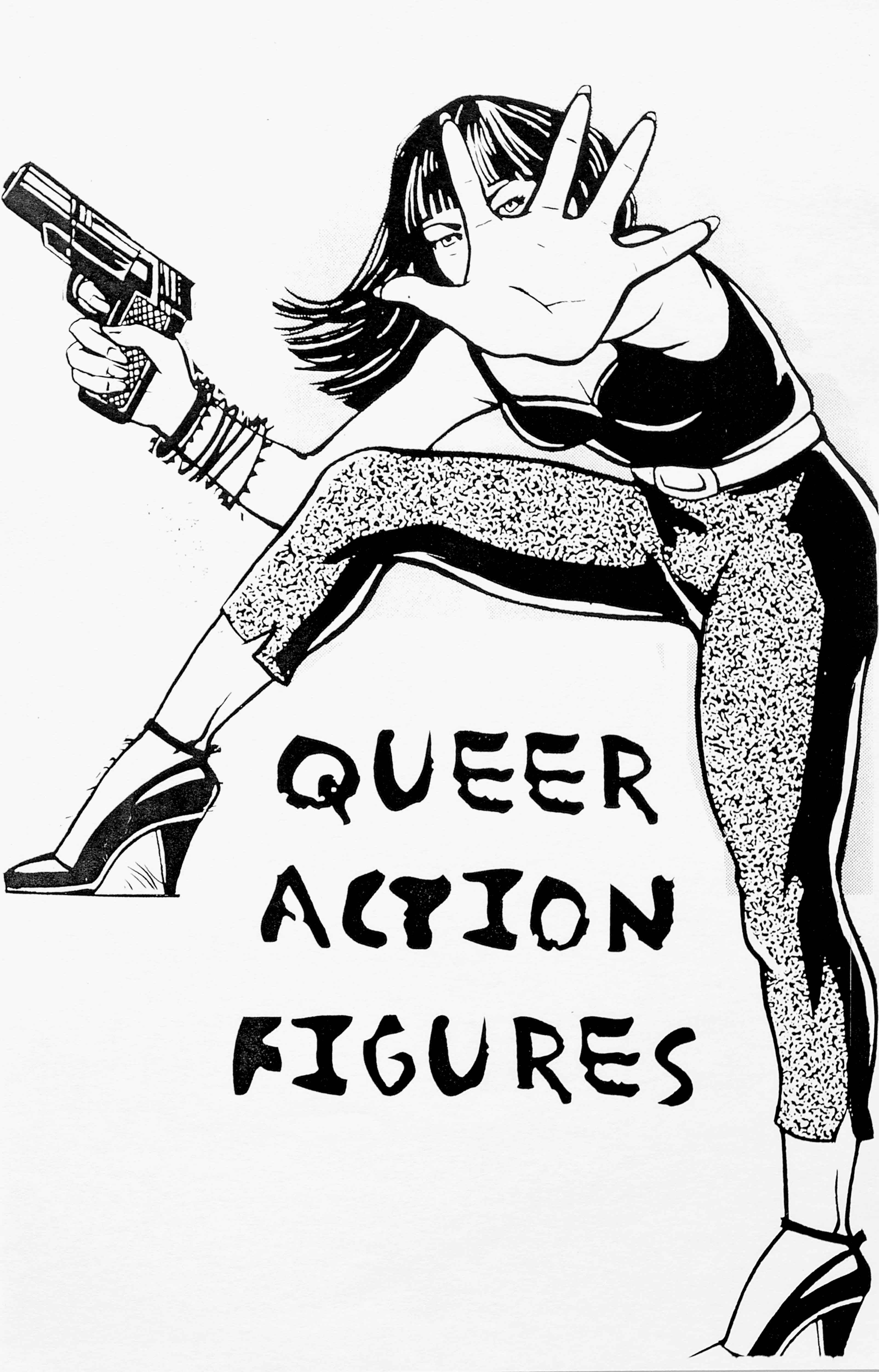 Queer Action Figures, 1992. Photo par Aurélien Mole