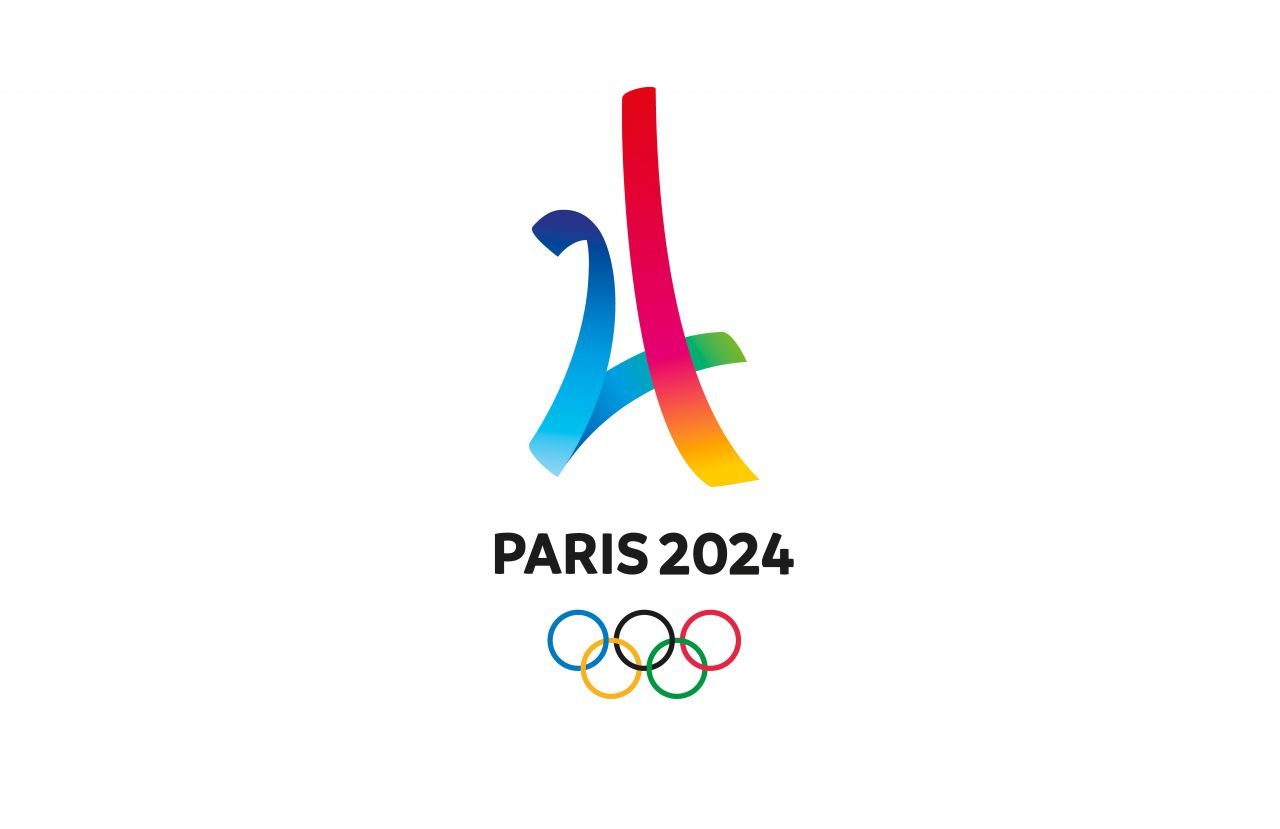 Logo des Jeux Olympiques de Paris 2024 lors de la phase de candidature.